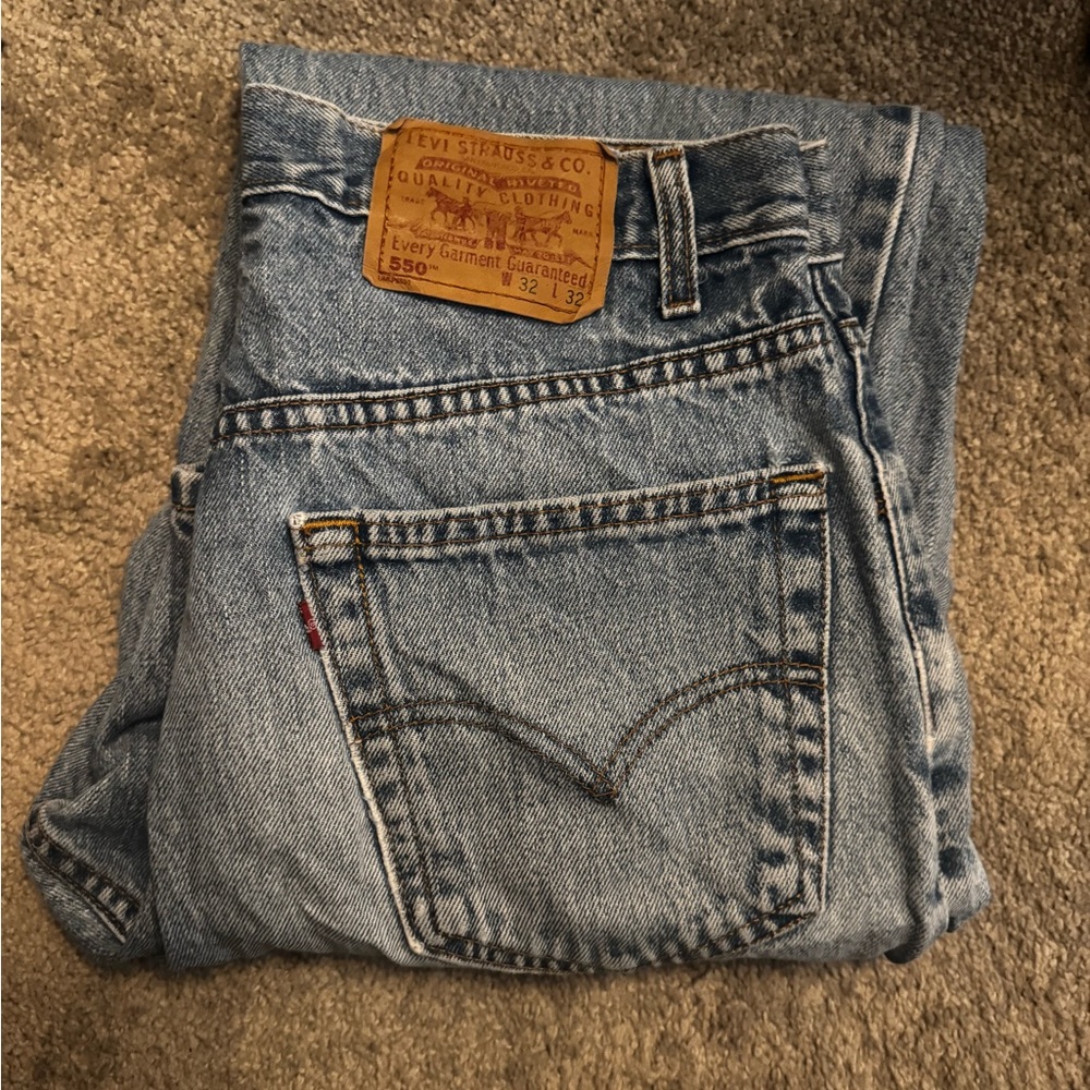 Levi's Men's Light Blue Straight Jeans